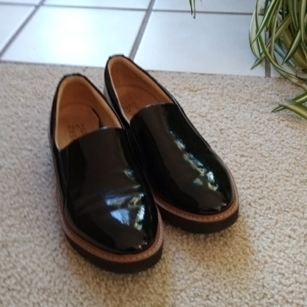 Black Patent Loafer
